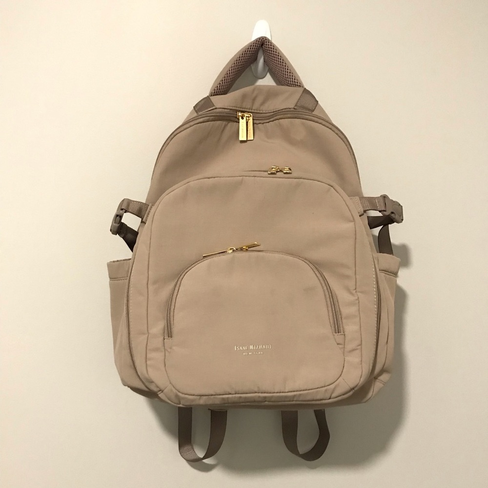 ISAAC MIZRAHI BACKPACK Mauve